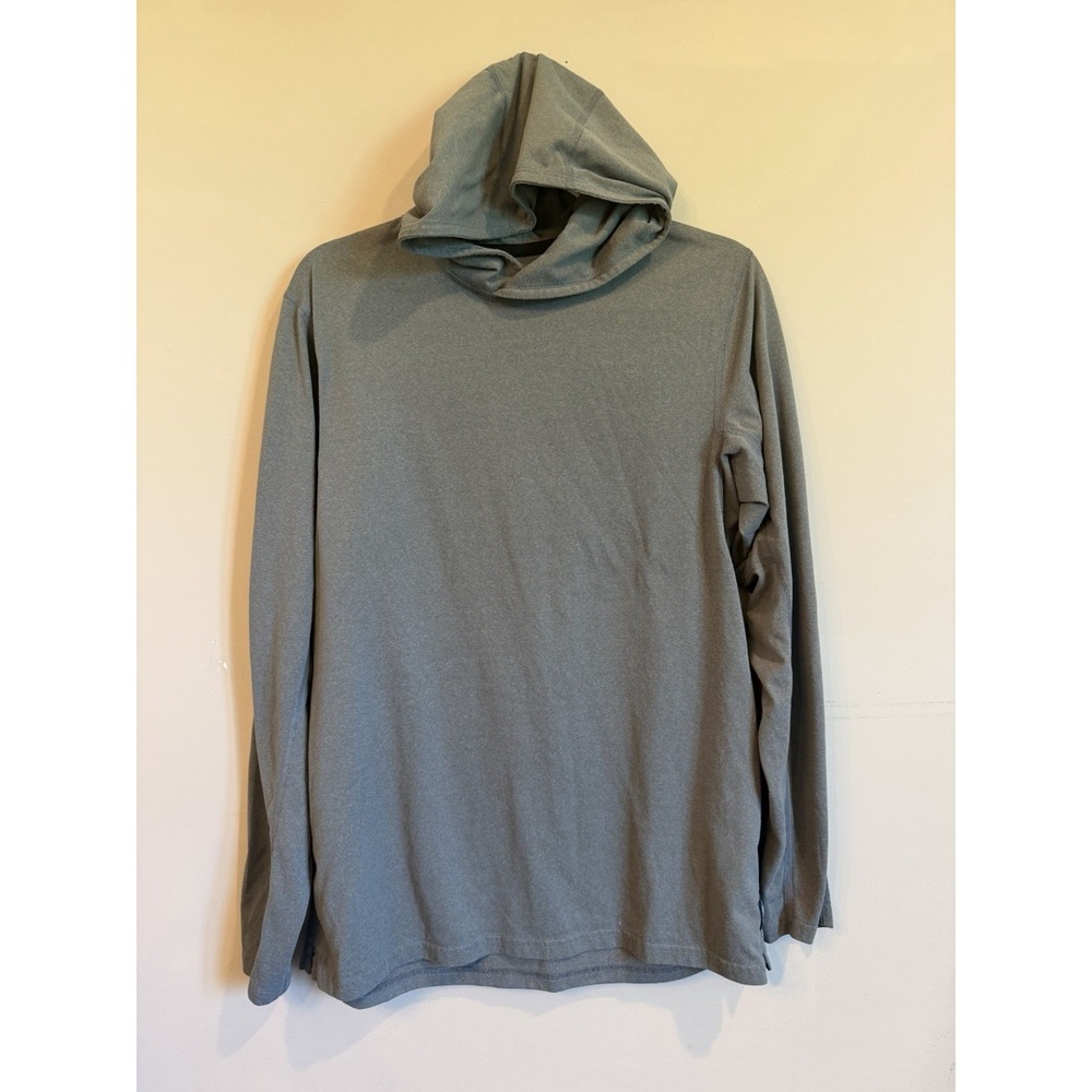 Reigning Champ Lightweight Stretchy Hoodie Large Grey Green